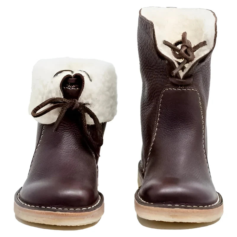 Women's Winter Boots Wool-Lined Water-Resistant Full-Grain Leather & Crepe Sole