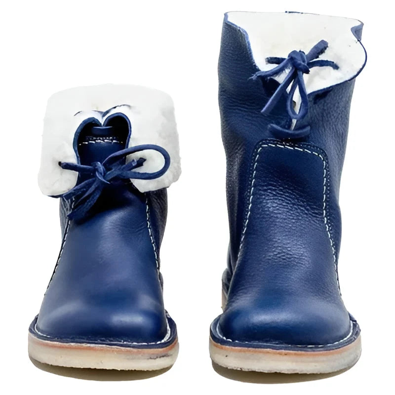 Women's Winter Boots Wool-Lined Water-Resistant Full-Grain Leather & Crepe Sole