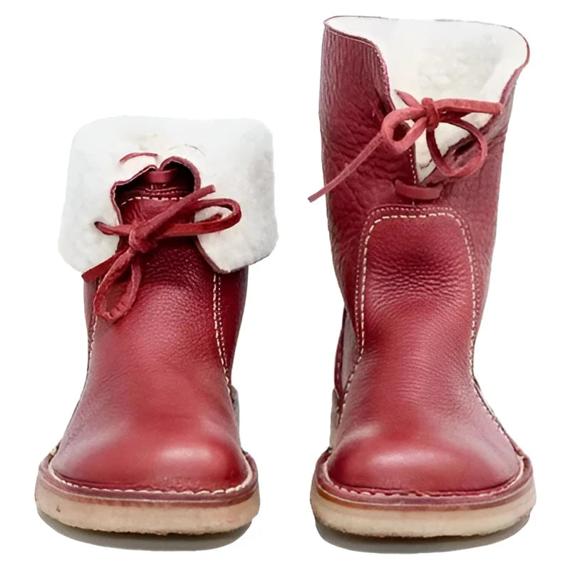 Women's Winter Boots Wool-Lined Water-Resistant Full-Grain Leather & Crepe Sole