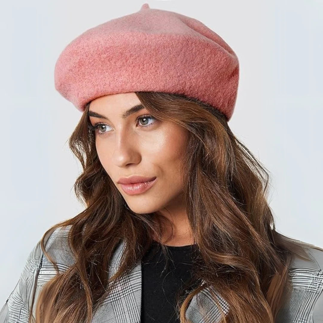 Wool Beret Soft Warm & Breathable