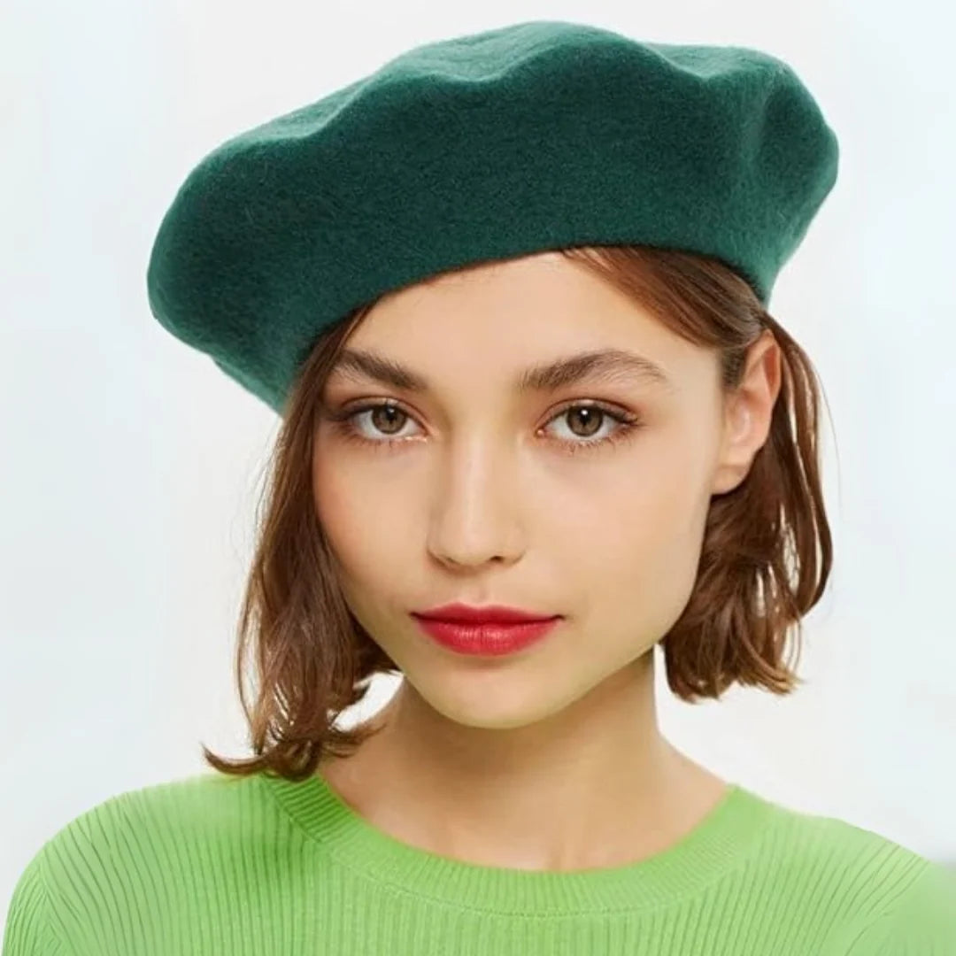 Wool Beret Soft Warm & Breathable