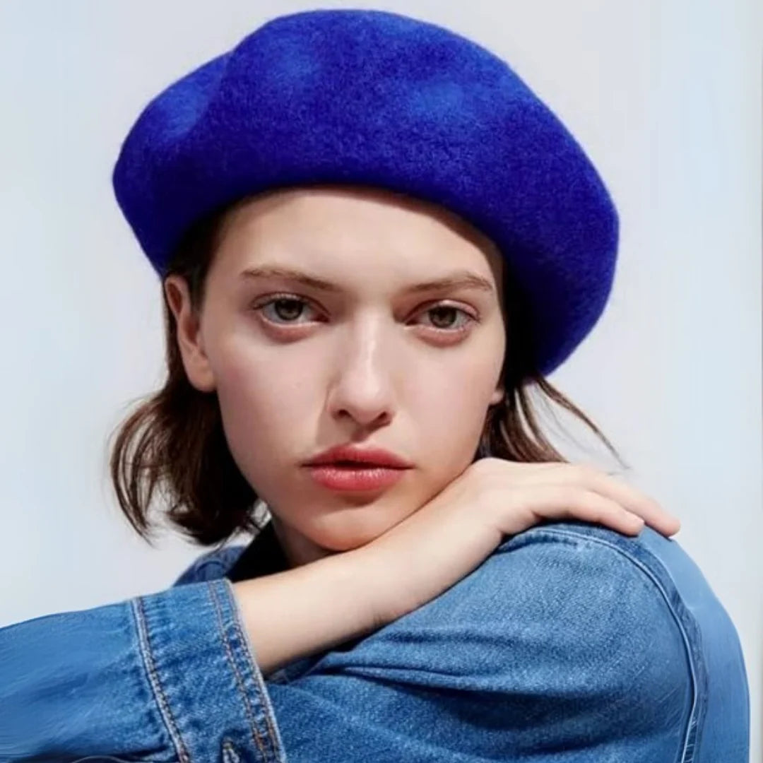 Wool Beret Soft Warm & Breathable