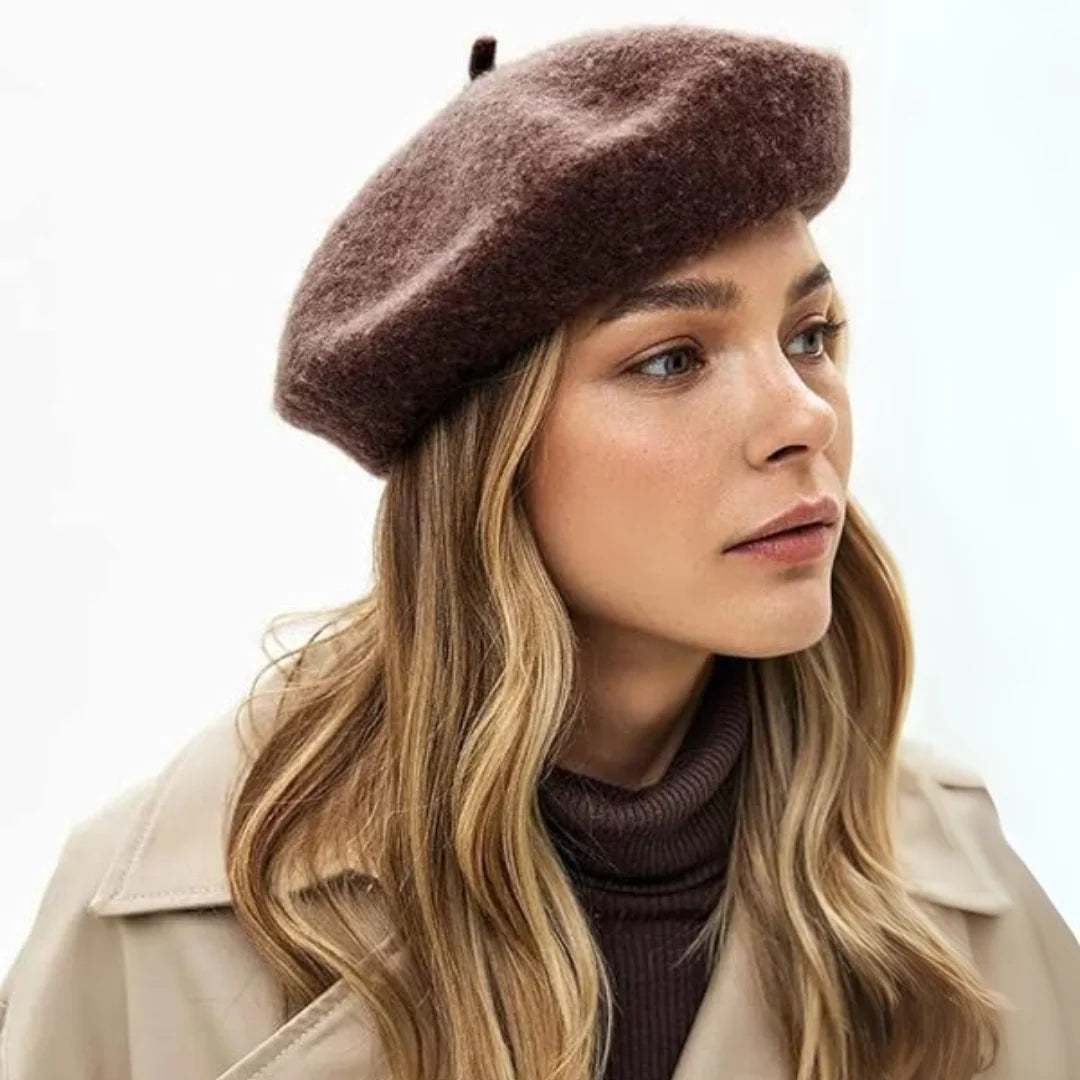 Wool Beret Soft Warm & Breathable
