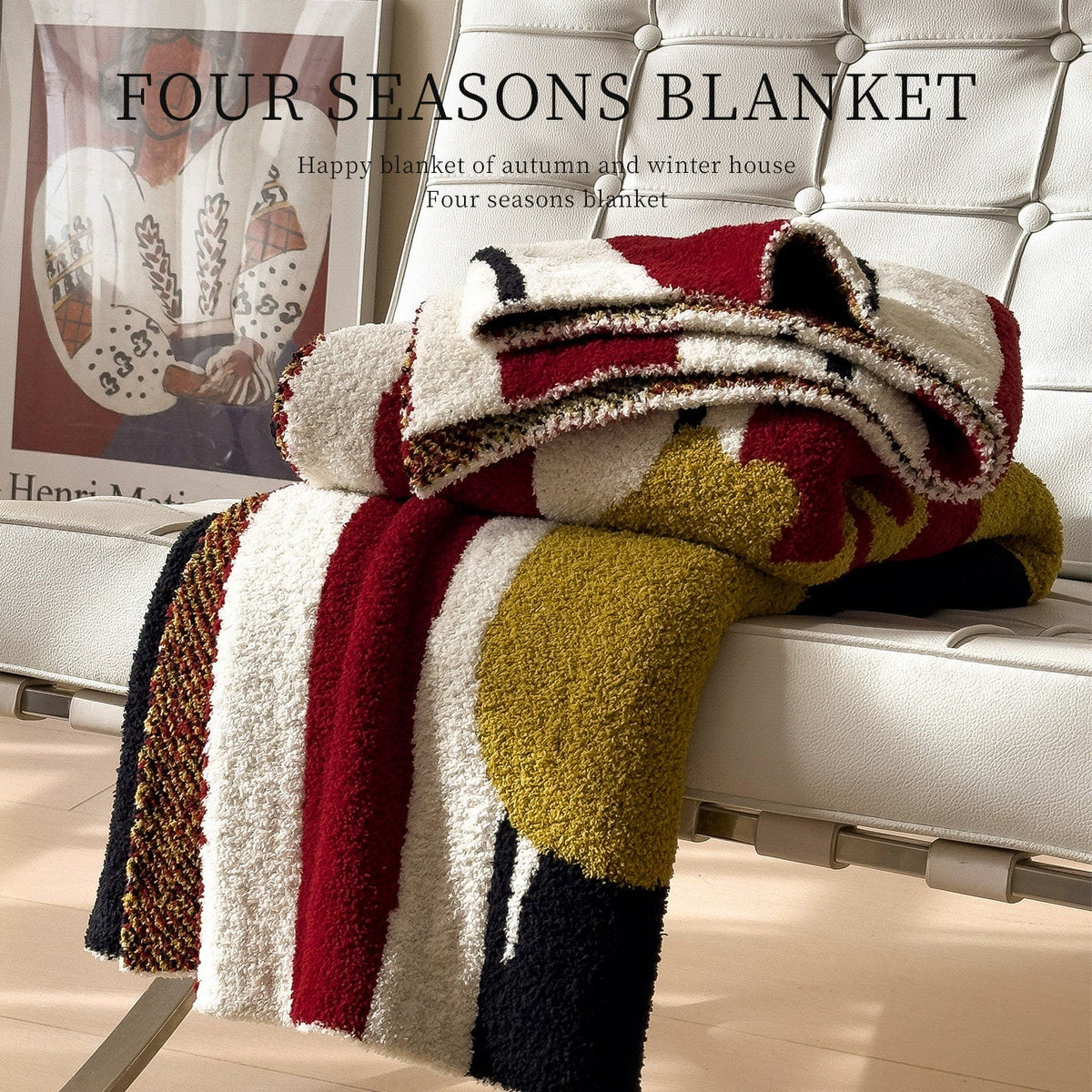 Wool Blanket Lightweight Fluffy Finish Cartoon Designs