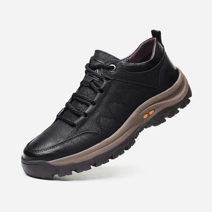 Work Shoes Arch Support Cushioned Insole Textured Grip Sole