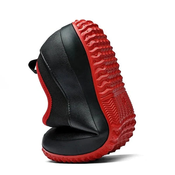 Work Shoes Liquid-Resistant Slip-On Grip Sole