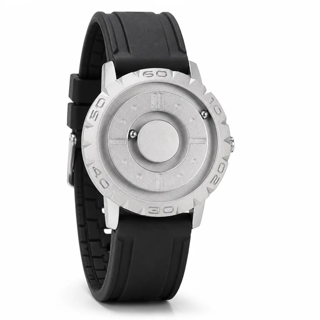 Wristwatch Tactile Magnetic Ball Dial