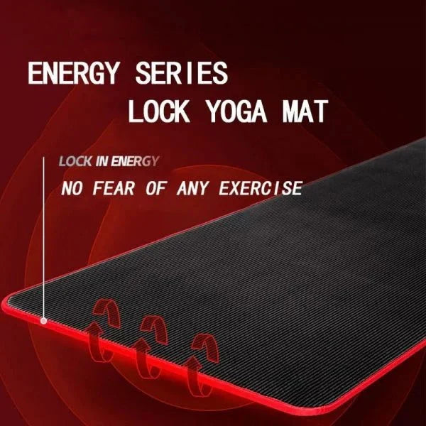 Yoga Mat High-Density Foam Non-Slip Textured Surface