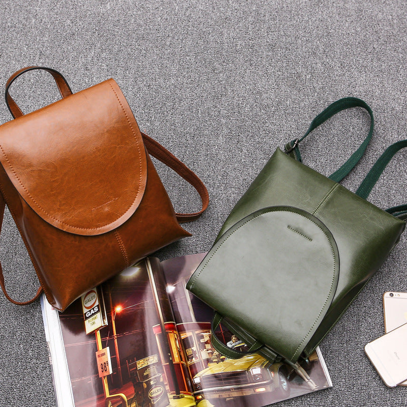 Sophisticated Leather Backpack for Everyday Elegance
