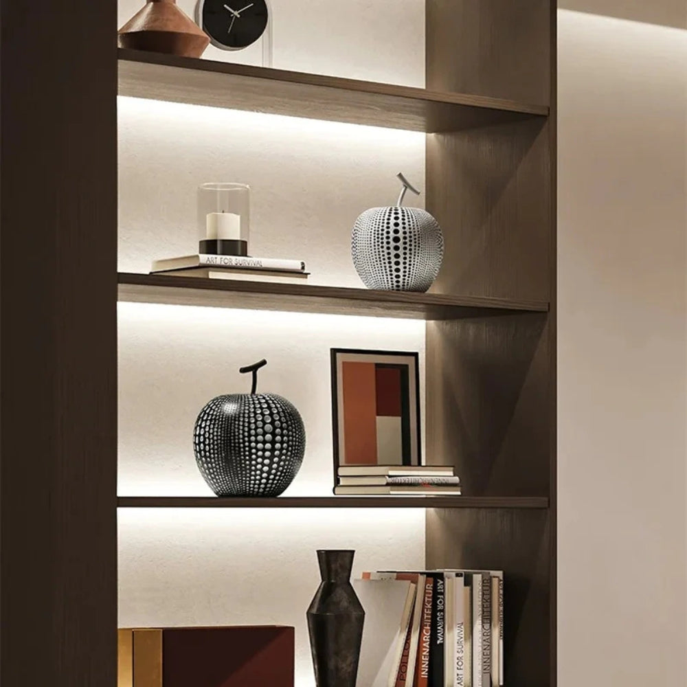 Contemporary Decorative Sculpture with Polka Dot Design