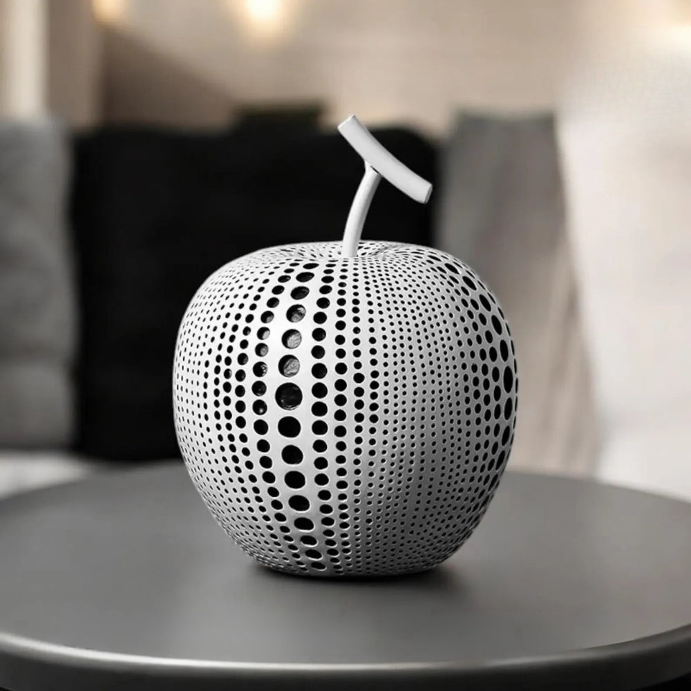 Contemporary Decorative Sculpture with Polka Dot Design