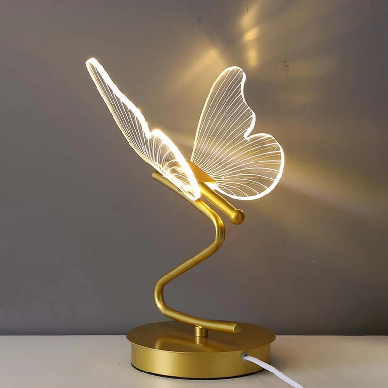 Elegant Butterfly LED Table Light for Versatile Home Decor