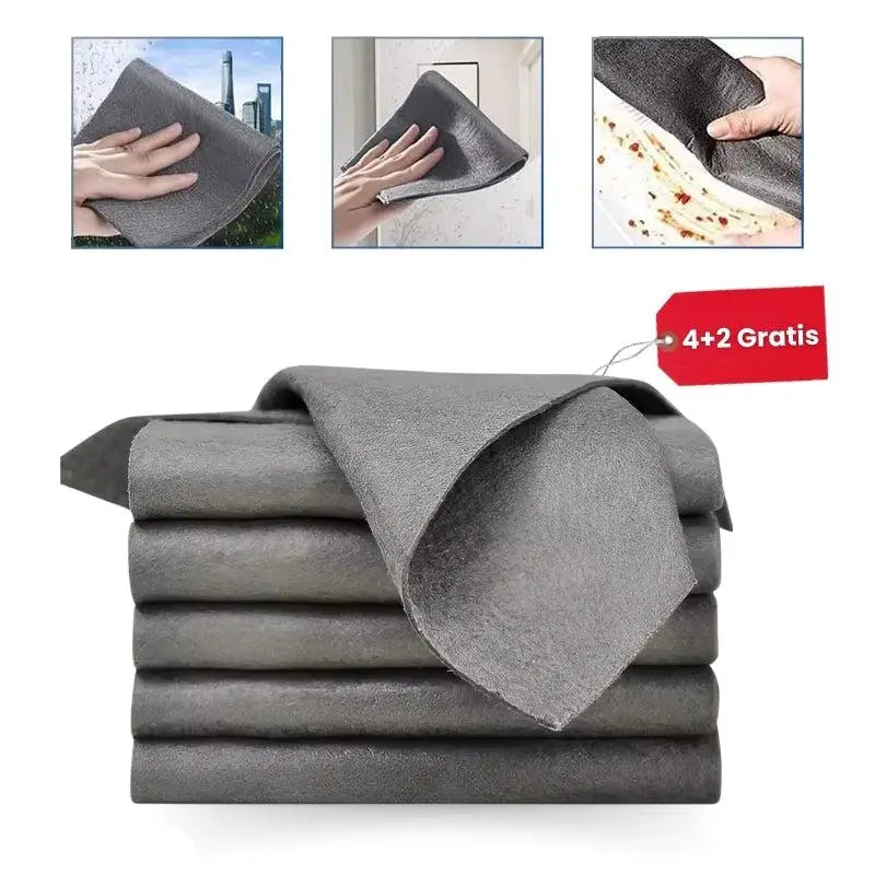 Microfiber Cleaning Cloths for Effective Dusting and Wiping