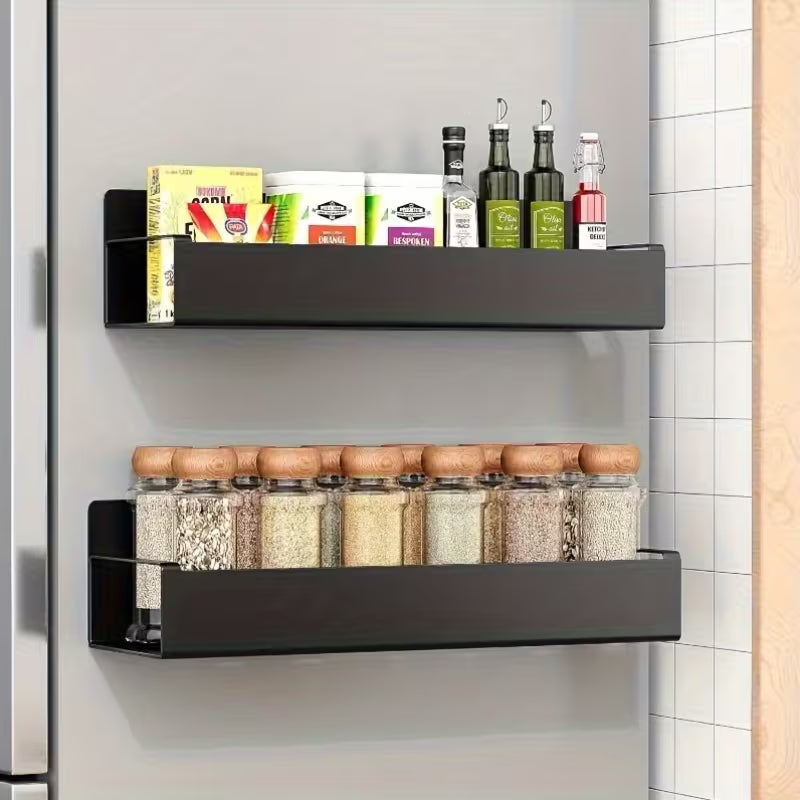 Magnetic Shelf Bracket | No-Drill Side Shelf | Space-Saving Storage