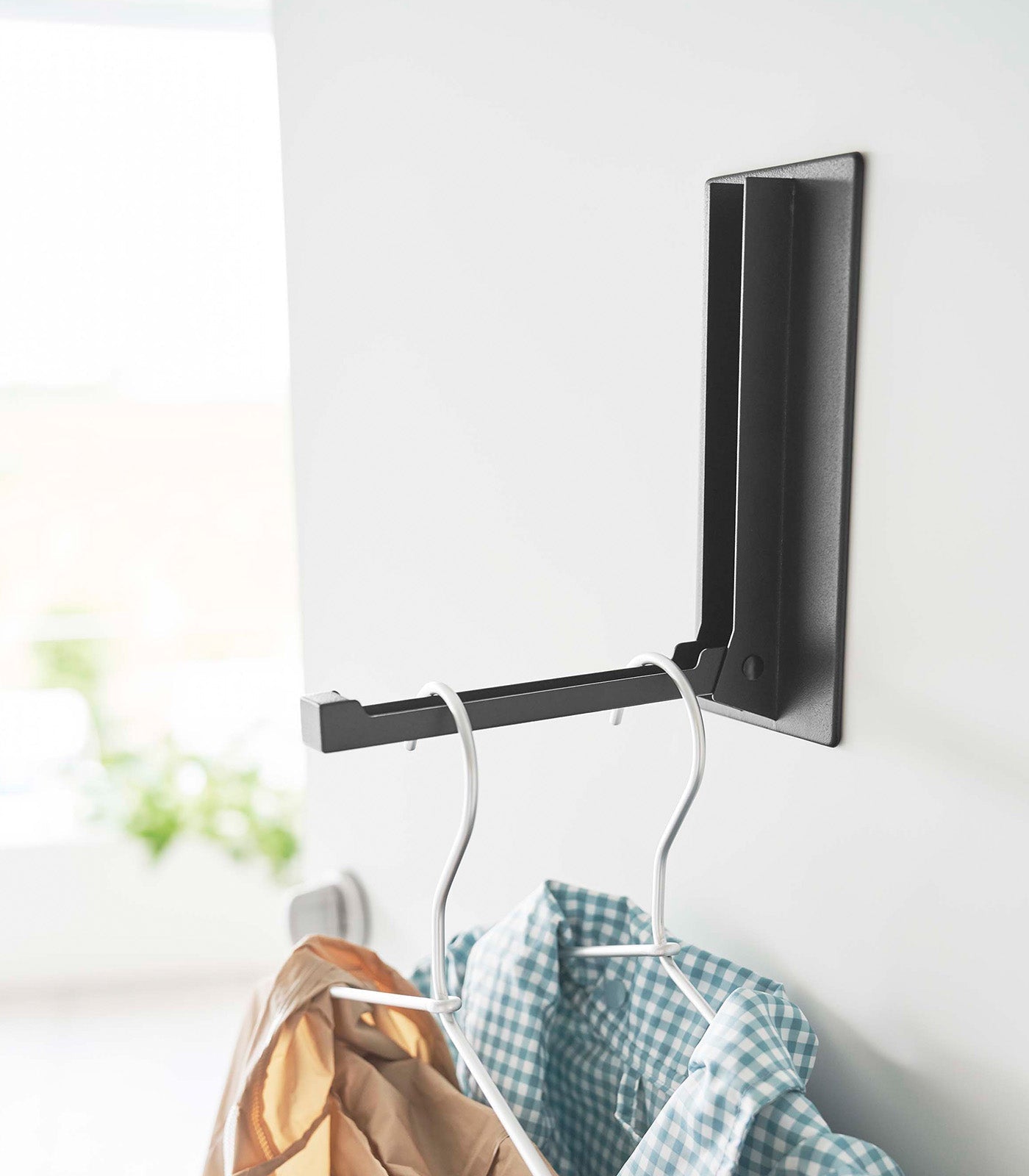 Space-Saving Foldable Hook with Magnetic Design