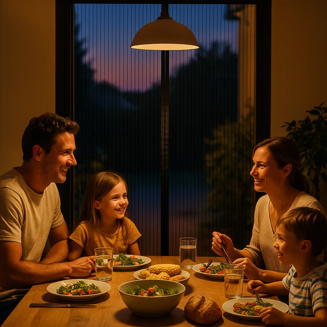 Hands-Free Magnetic Insect Barrier Screen for Doors