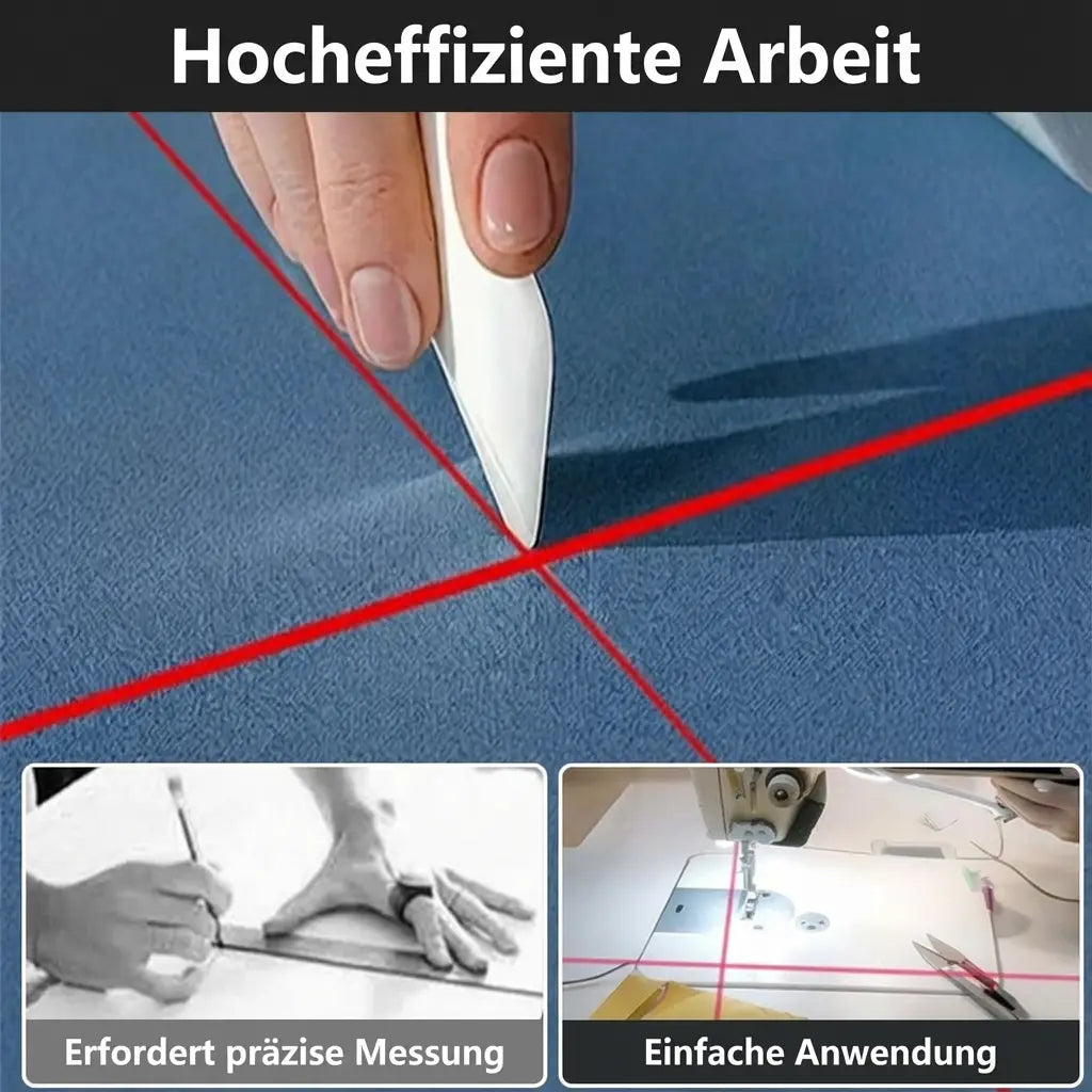 Laser Sewing Assistant with Magnetic Features for Sewing Machines