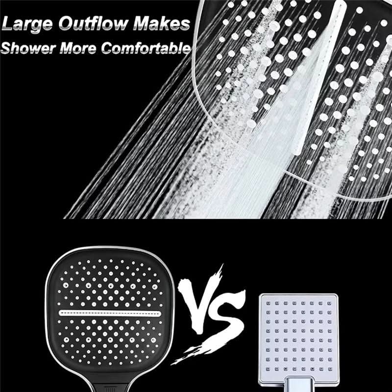 High-Pressure Shower Head with 7 Settings for Daily Comfort