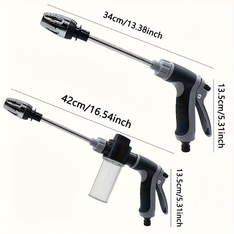 High-Pressure Foam Spray Nozzle for Effective Outdoor Cleaning