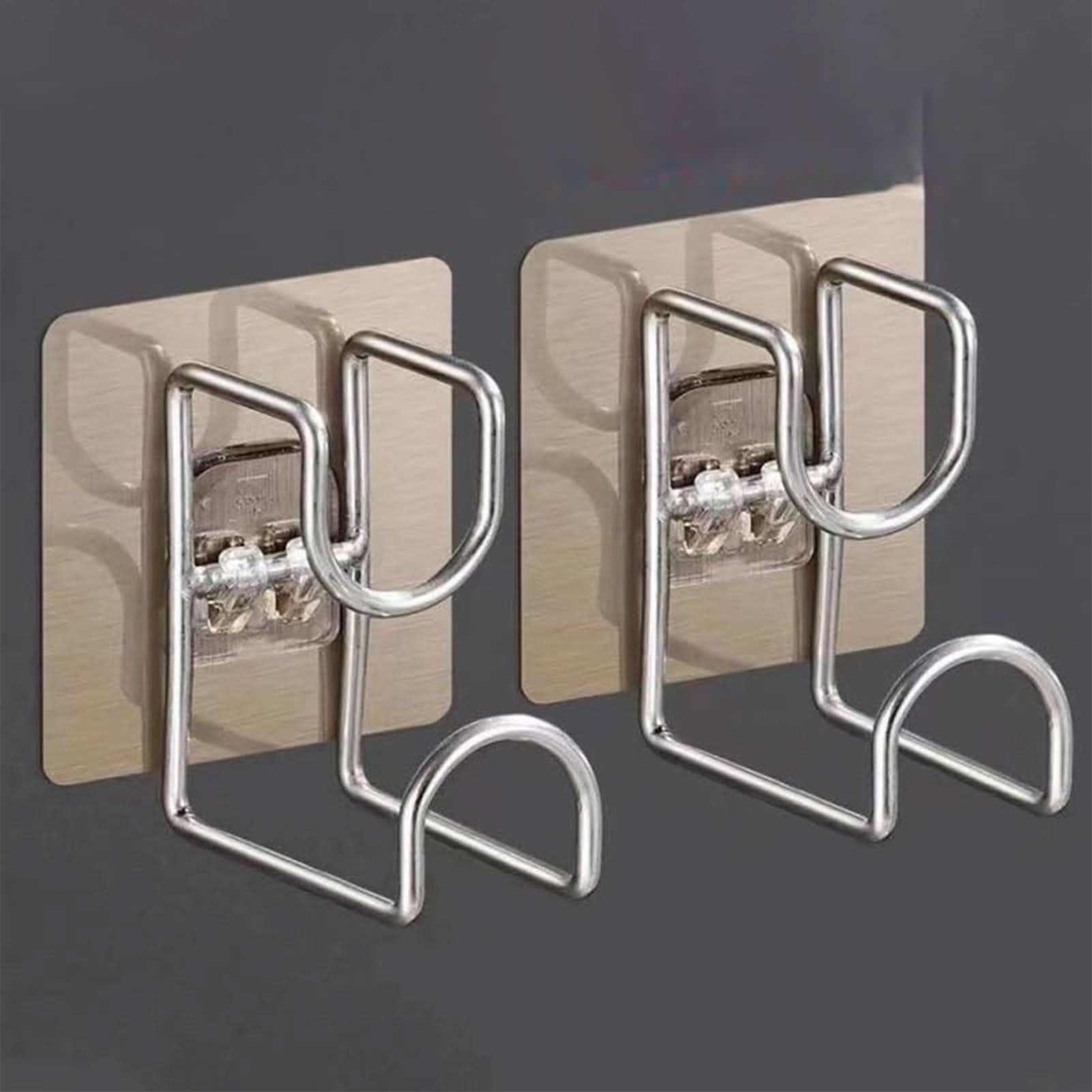 Stainless Steel Wall Hook for Towel and Basin Storage – No Punch Needed