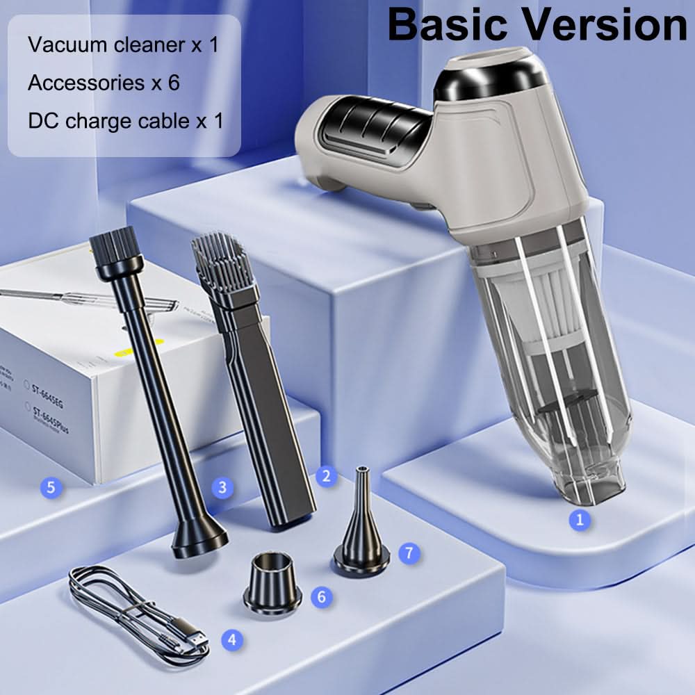 Cordless Handheld Vacuum Cleaner with Strong Suction Power