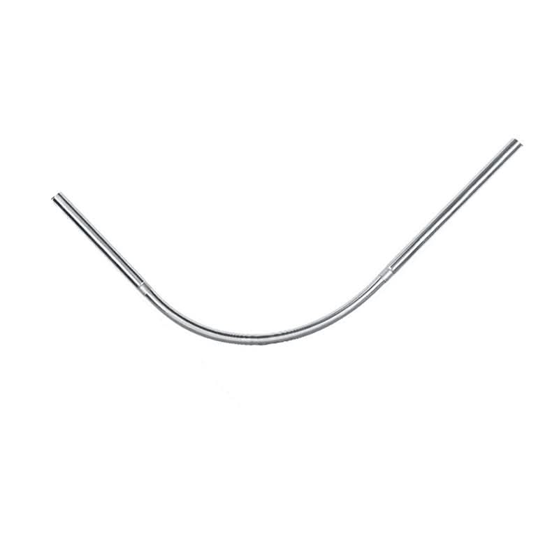Extendable L-Shaped Shower Curtain Rod – Punch-Free Stainless Steel for Bathrooms