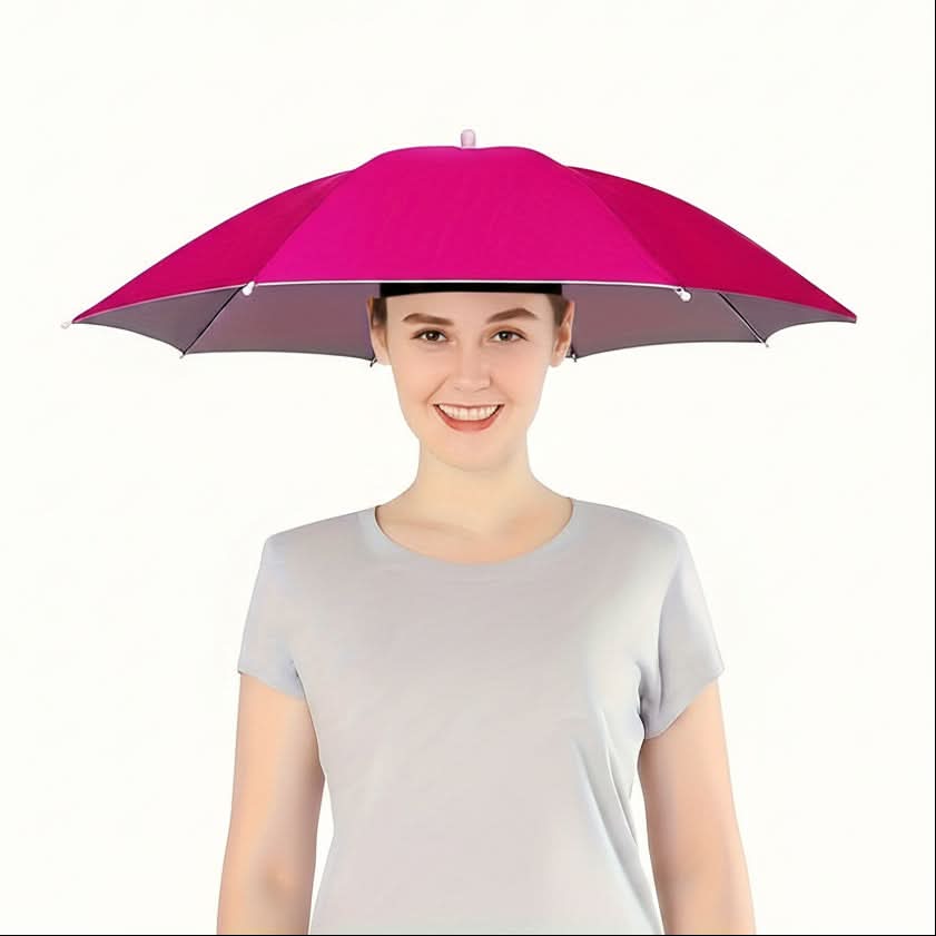 Hands-Free Umbrella Hat for Sun Protection – Lightweight Outdoor Gear