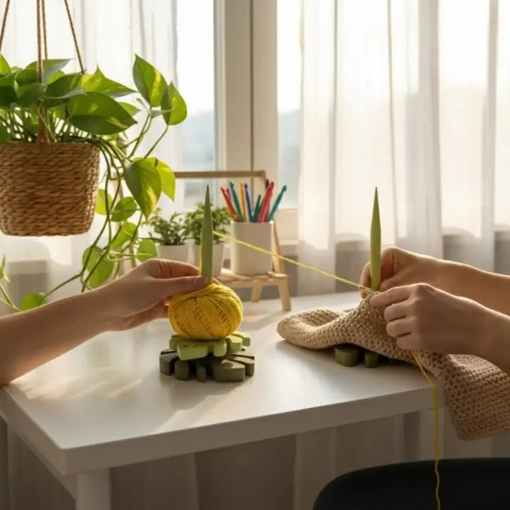 Yarn Winder for Hand-Knitting and Crocheting Projects