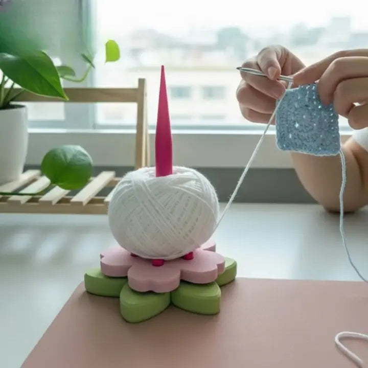 Yarn Winder for Hand-Knitting and Crocheting Projects