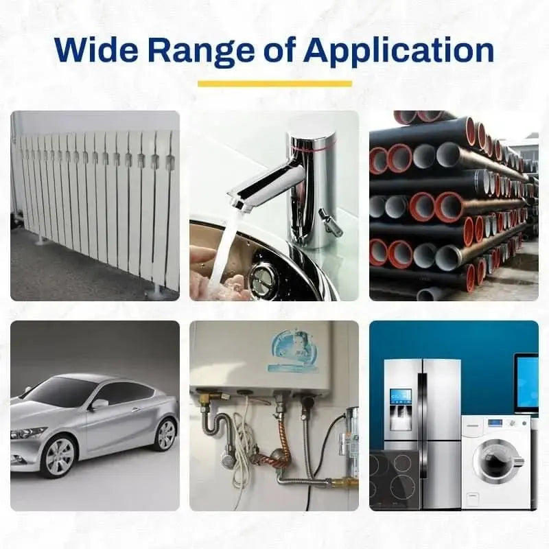 Heat and Water-Resistant Metal Adhesive for Steel, Aluminum, and Equipment