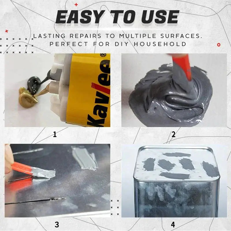 Fast-Curing Metal Bonding Adhesive – Waterproof and Heat-Resistant