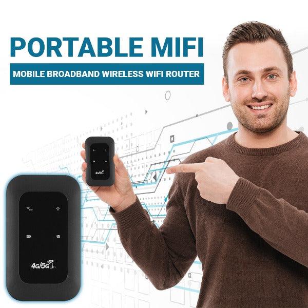 Portable 4G/5G LTE WiFi Router – Unlocked Mobile Hotspot