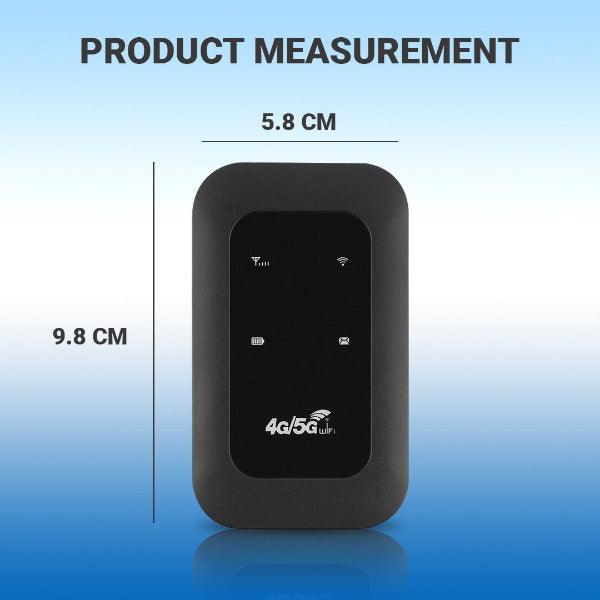 Portable 4G/5G LTE WiFi Router – Unlocked Mobile Hotspot