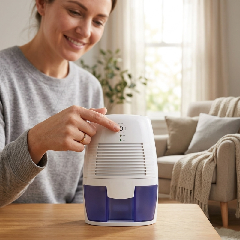 Compact Air Moisture Eliminator with 500 ml Tank