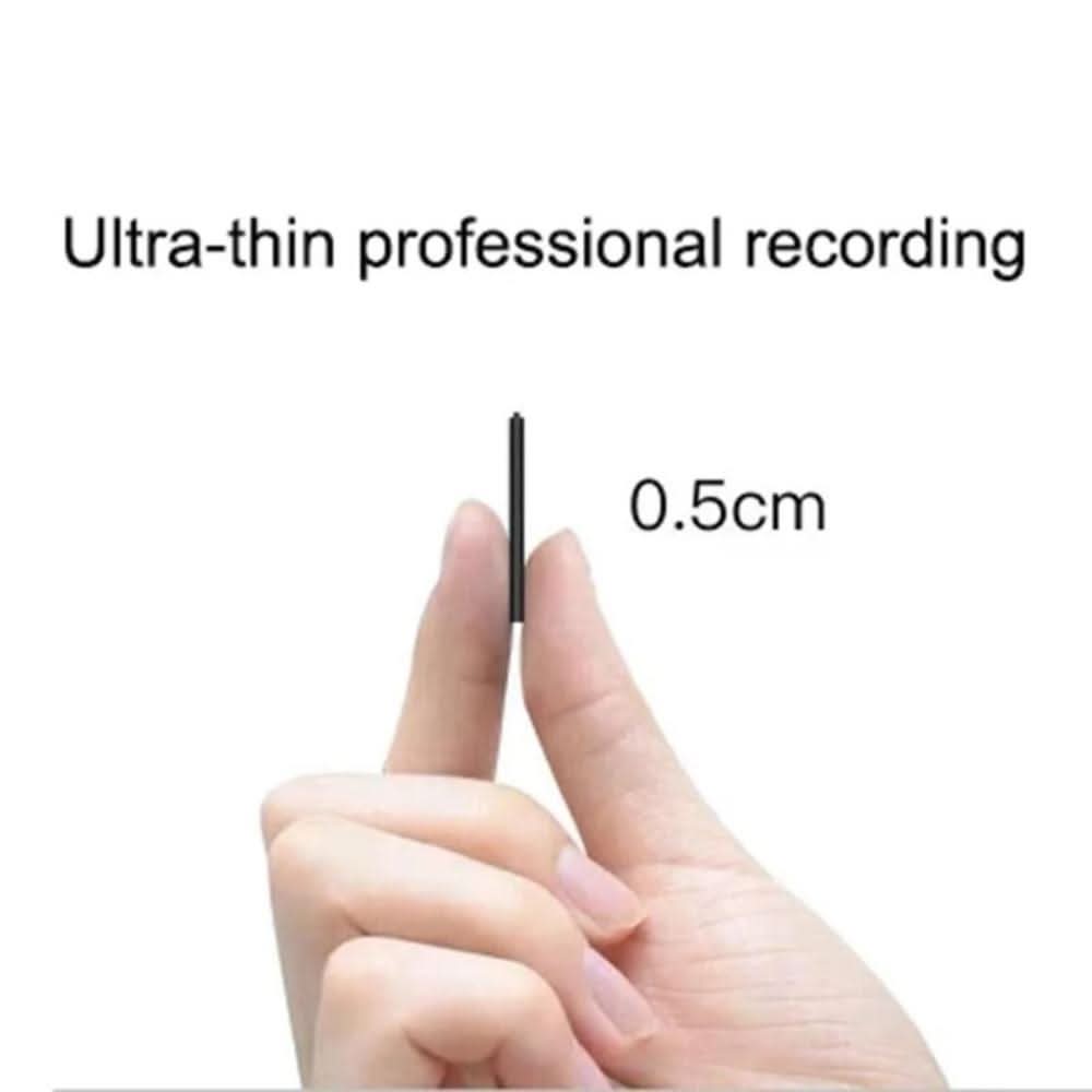 Pocket-Sized Voice Recorder with Intelligent Activation & 32 GB Memory