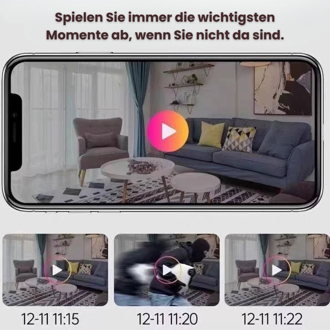Mini Camera | Remote Monitoring Anywhere | Night Vision and Motion Detection