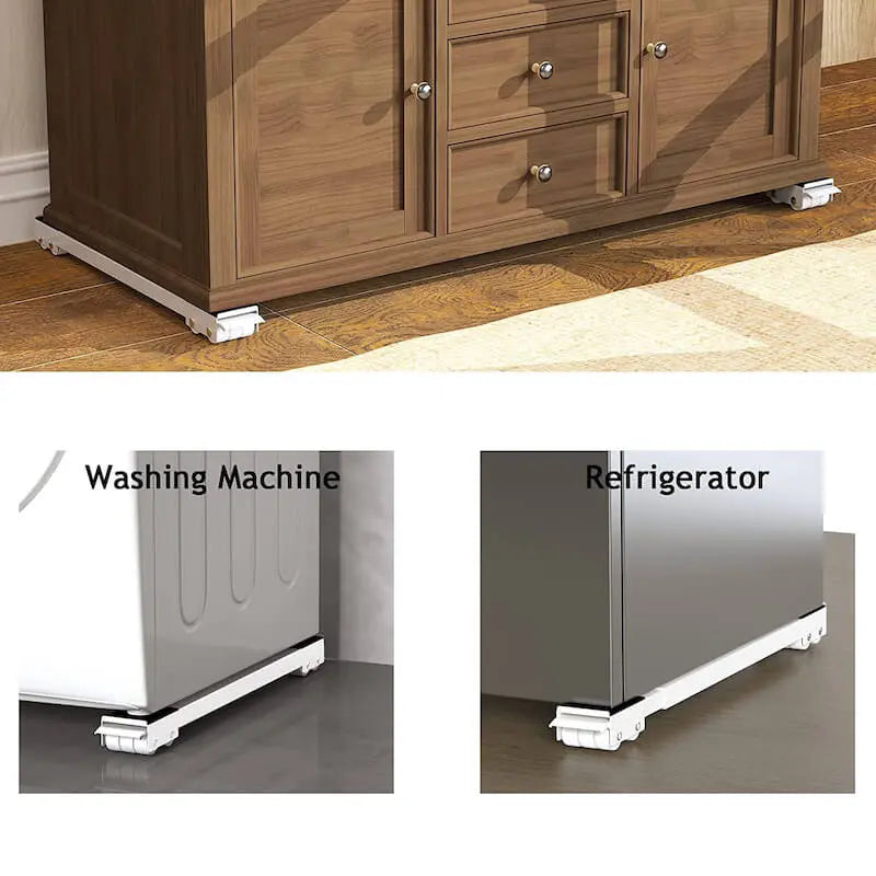 Adjustable Furniture Moving Aid with Wheels