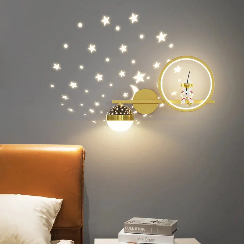 Children's Room Starry Sky Projector LED Wall Light