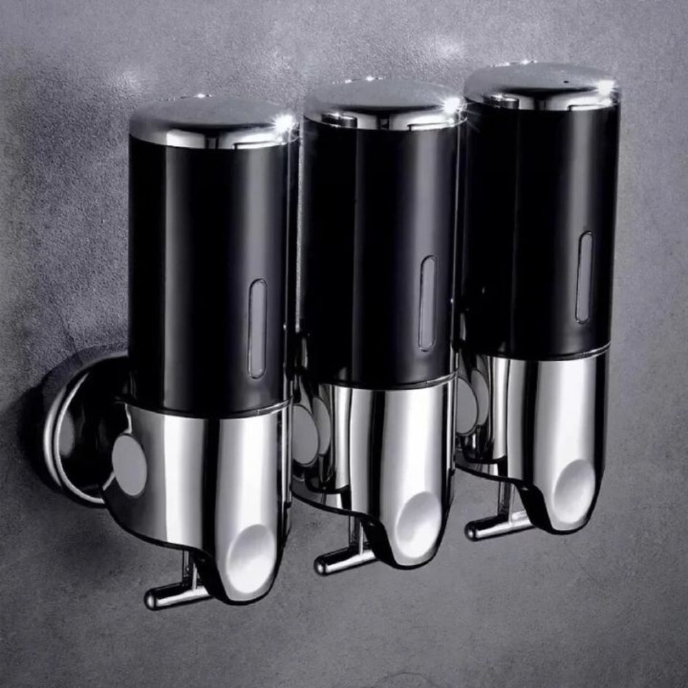 Sleek Wall-Mounted Soap Dispenser for Modern Bathrooms