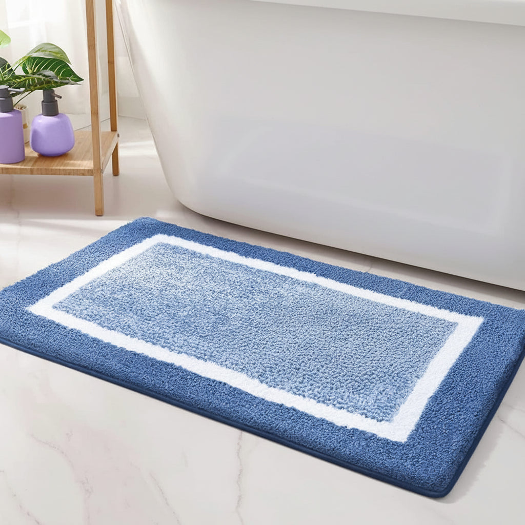 CushionGuard – Non-Slip Microfiber Bath Mat for Enhanced Safety