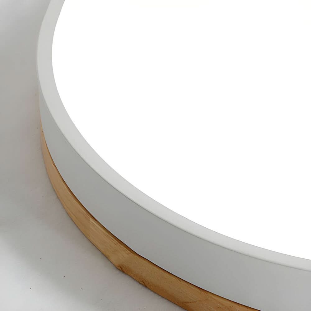 Contemporary Flush Mount LED Ceiling Light Fixture with Dimming Feature