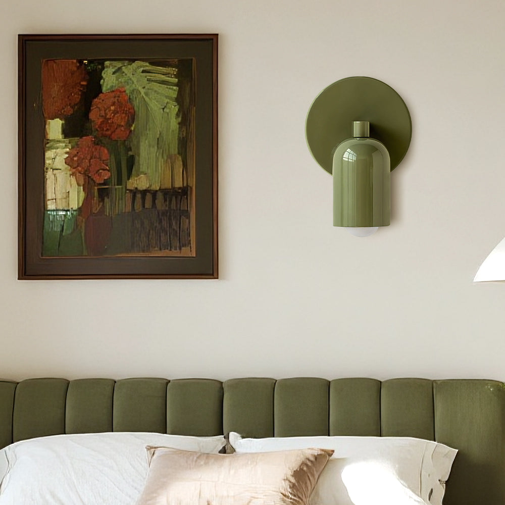 Sleek Iron LED Wall Fixture - Perfect for Bathrooms & Hallways
