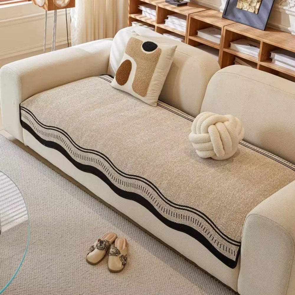 SleekGuard - Stylish Non-Slip Sofa Protector