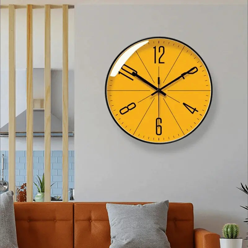 Nordic Style Wall Clock with Modern Design