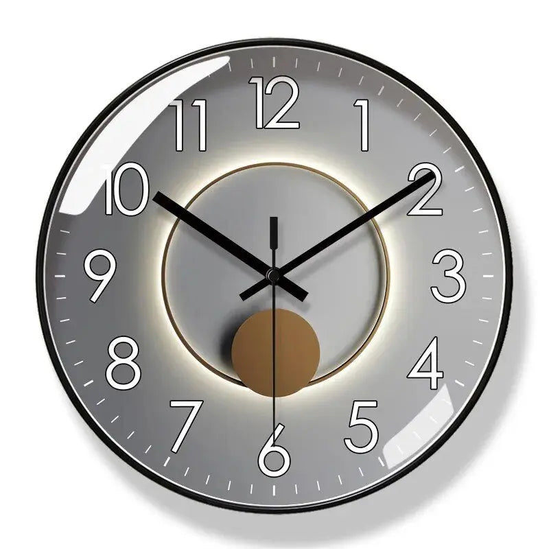 Nordic Style Wall Clock with Modern Design