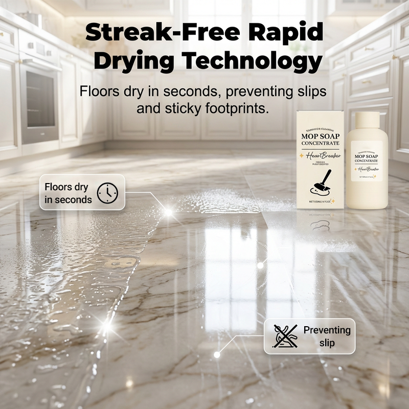 pH-Neutral Mop Soap Concentrate | Streak-Free Shine | Gentle Formula