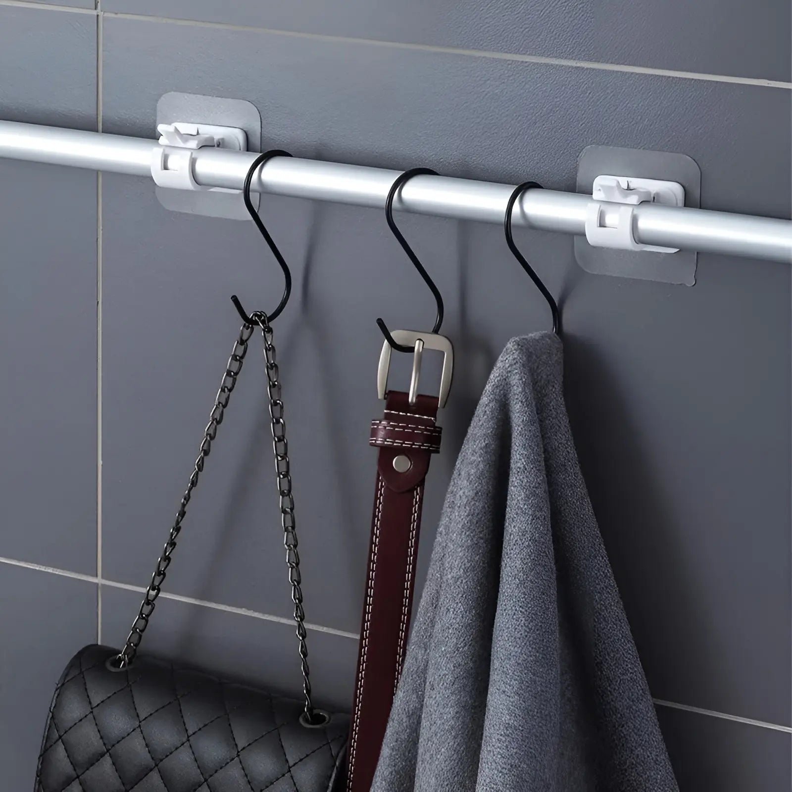 Easy-to-Install Curtain Rod Brackets for Secure Mounting