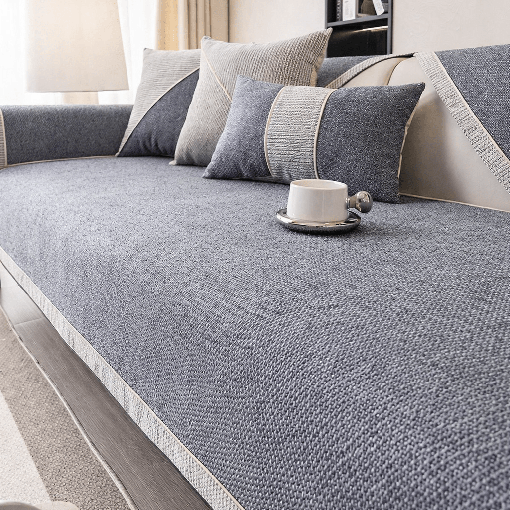 NaturaGuard – Breathable Non-Slip Sofa Protector Cover