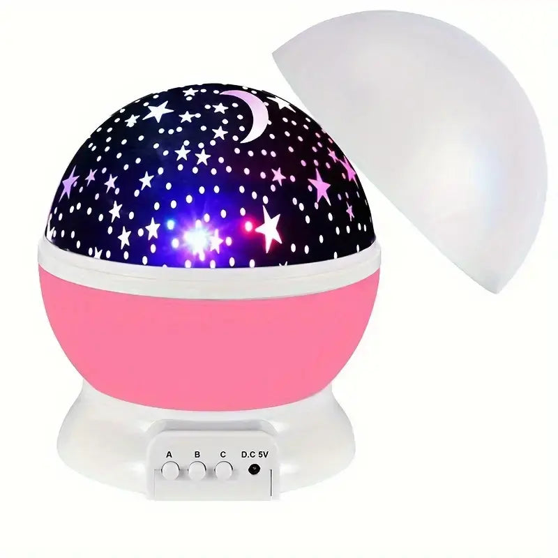 LED Projector Night Light – Starry Sky for Children's Room and Bedroom