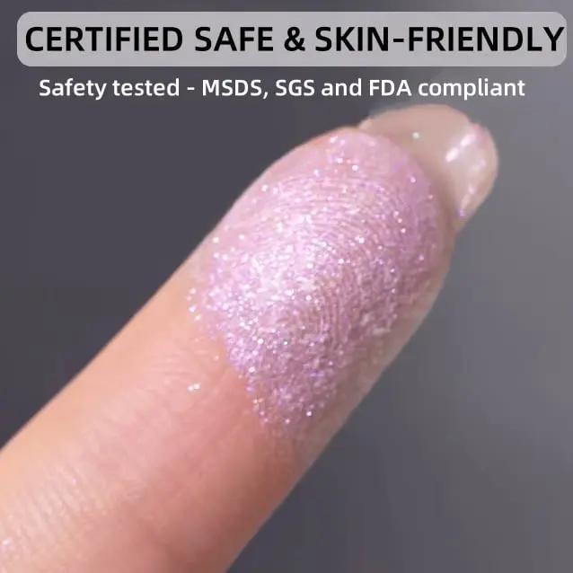 Chrome Nail Powder for Stunning Mirror Finish on Nails